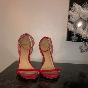 Wild Diva Lounge Red Stiletto Heels